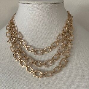Susann Gold-Tone Multi-Strand Necklace